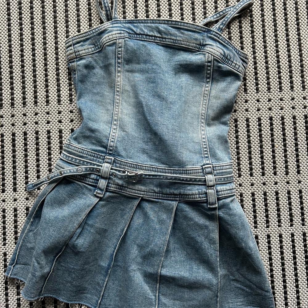 H&M Blue Denim Kids Dress